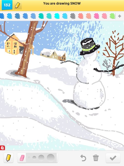 Snowfall Drawing at GetDrawings | Free download