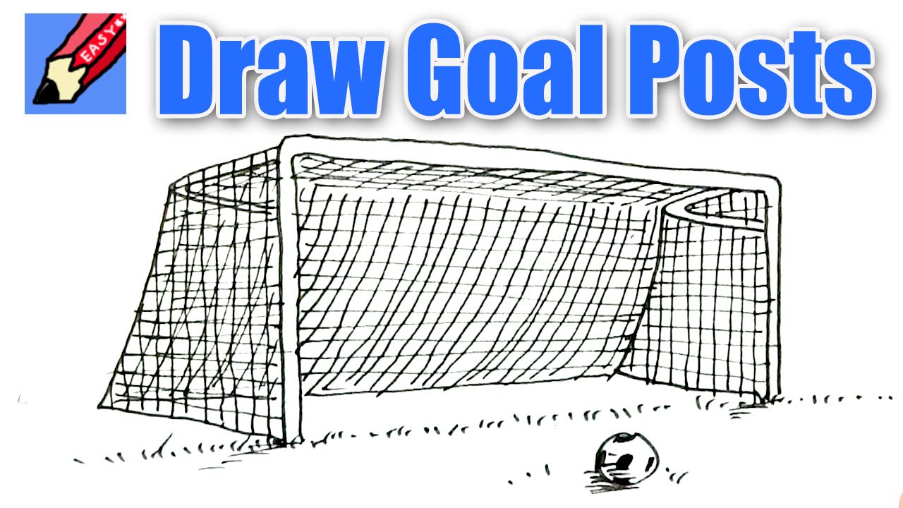 Soccer Goal Drawing at GetDrawings Free download