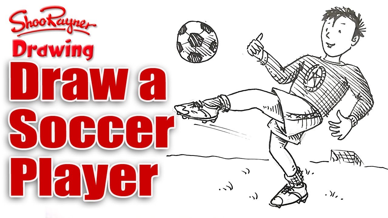 Soccer Players Drawing at GetDrawings | Free download