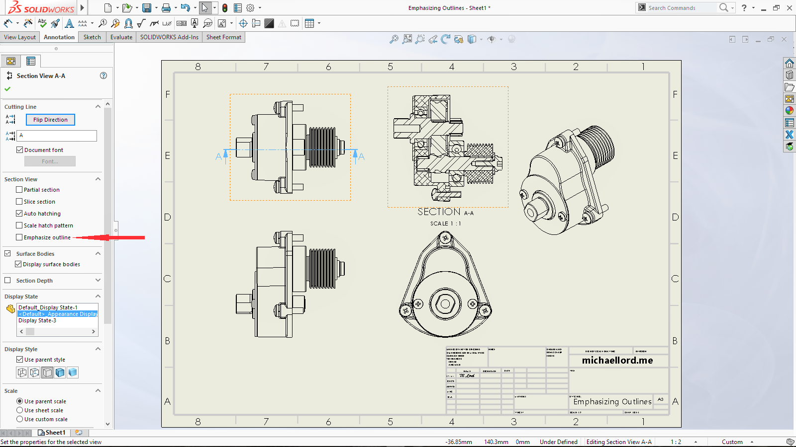Cartoon Solidworks Drawing Sketch Line Style for Adult
