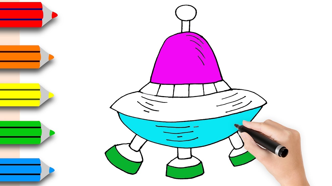 Spaceship Drawing For Kids at GetDrawings | Free download