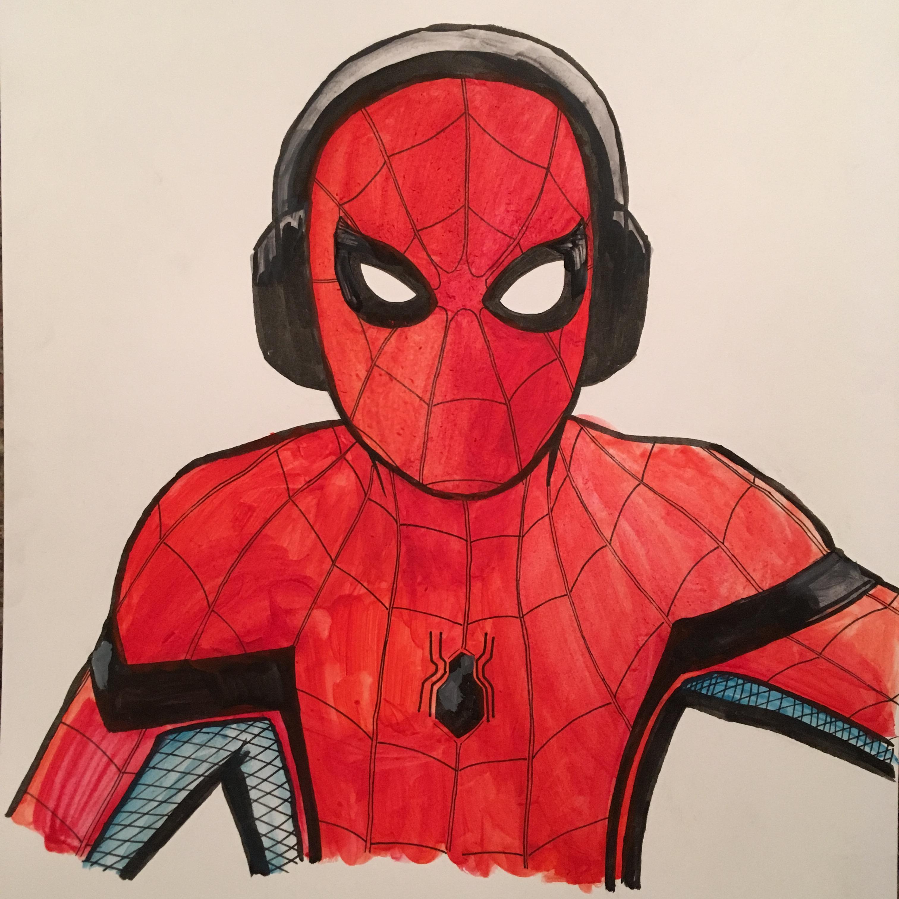 Spider Man Drawing at GetDrawings Free download