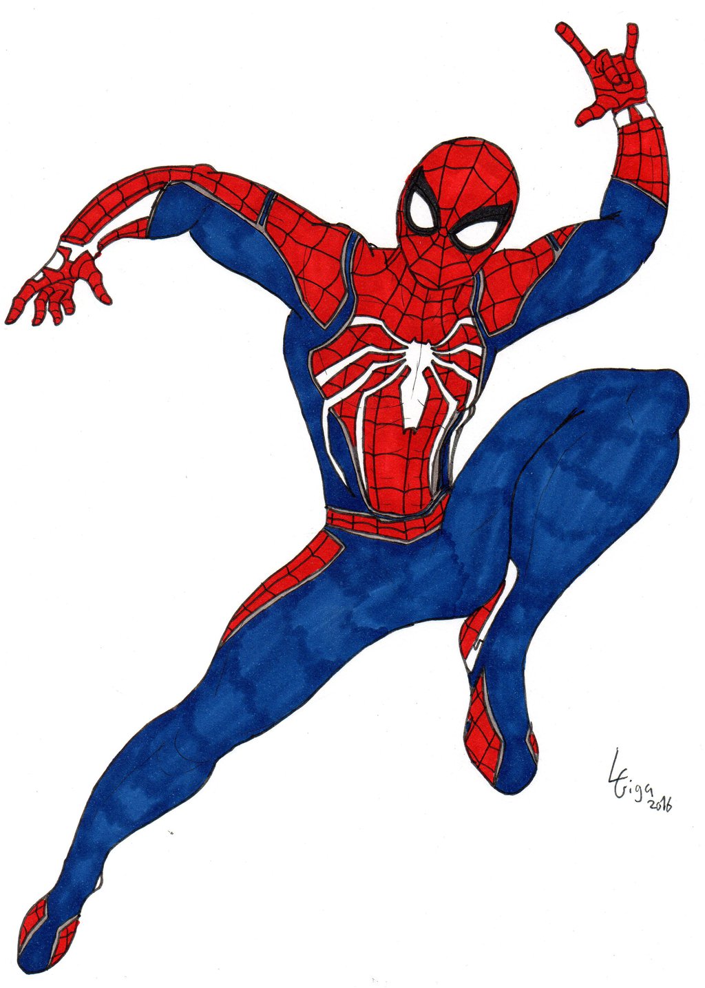 Spiderman Cartoon Drawing at GetDrawings | Free download