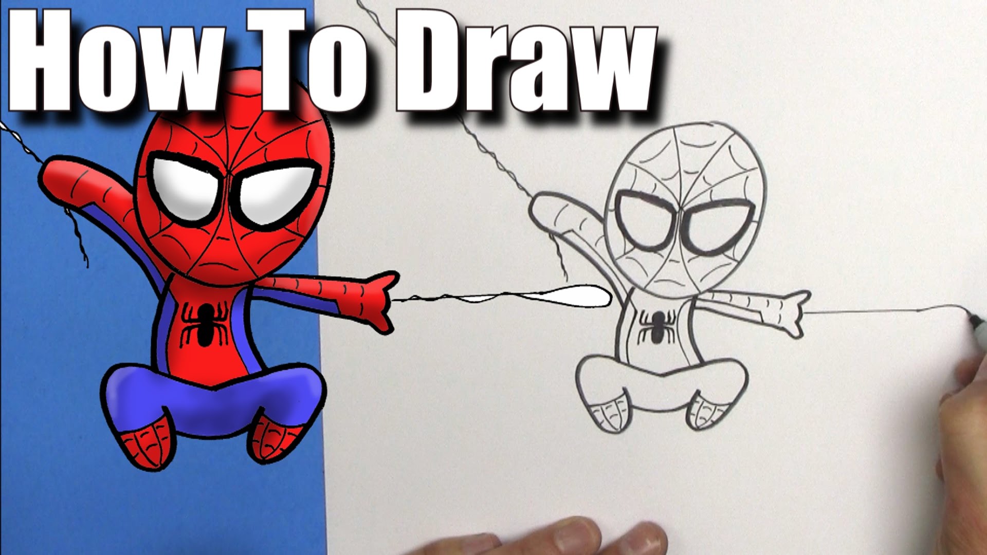 Spiderman Drawing Tutorial at GetDrawings Free download