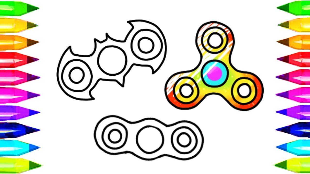 Featured image of post Fidget Spinner Colouring Pages Printable