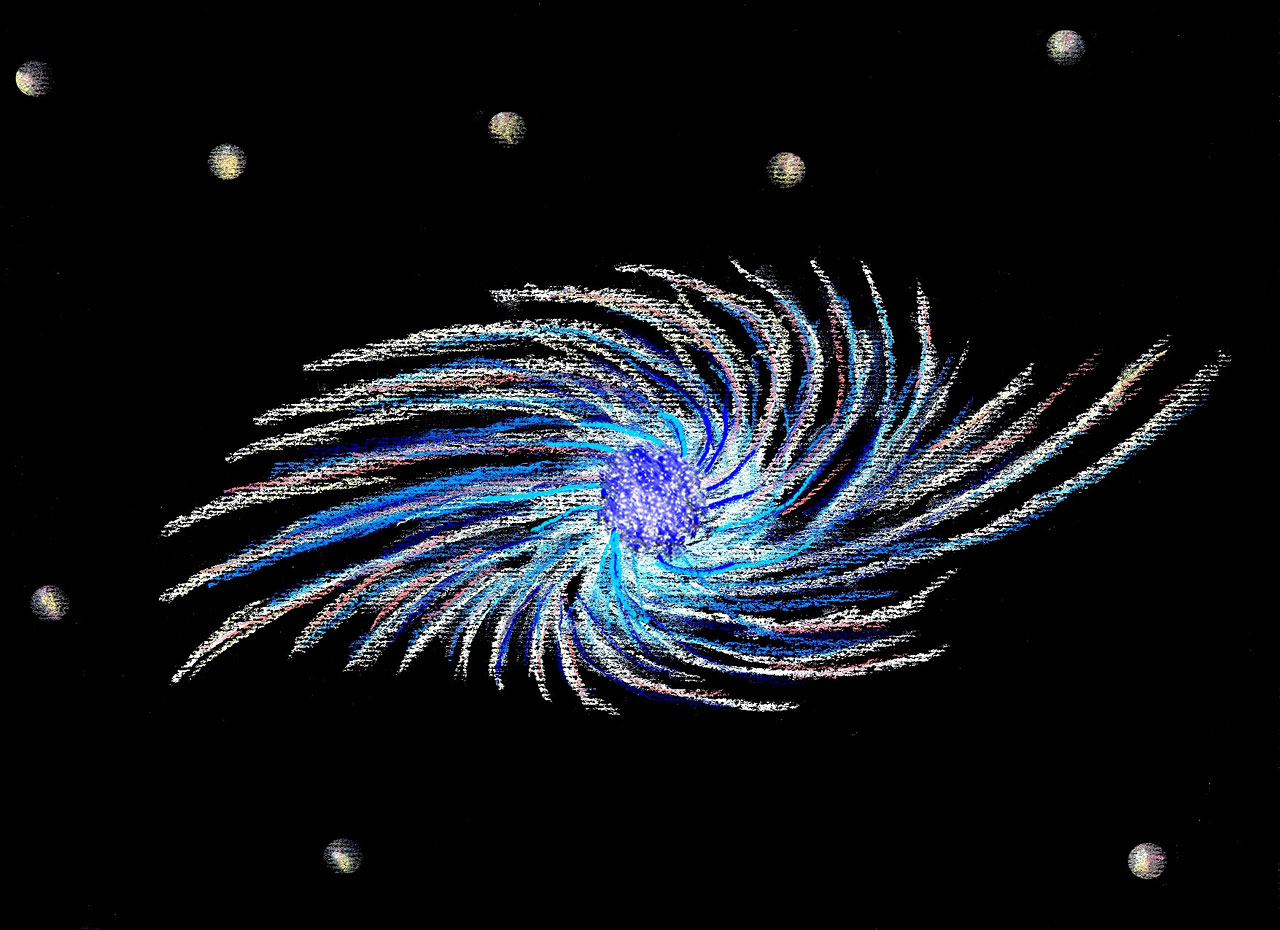 Spiral Galaxy Drawing at GetDrawings Free download