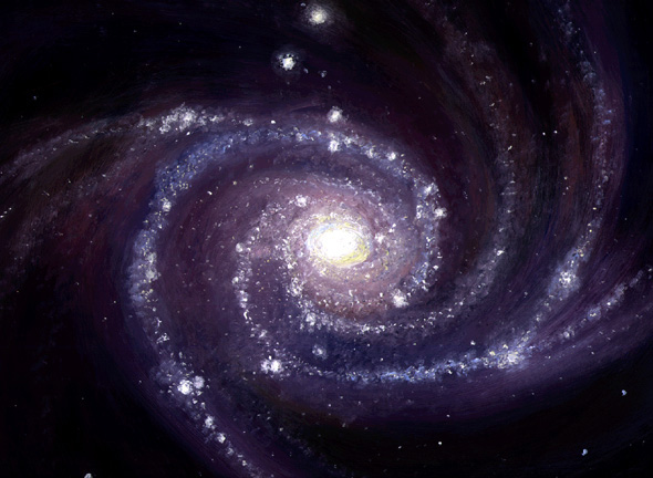 Spiral Galaxy Drawing at GetDrawings | Free download