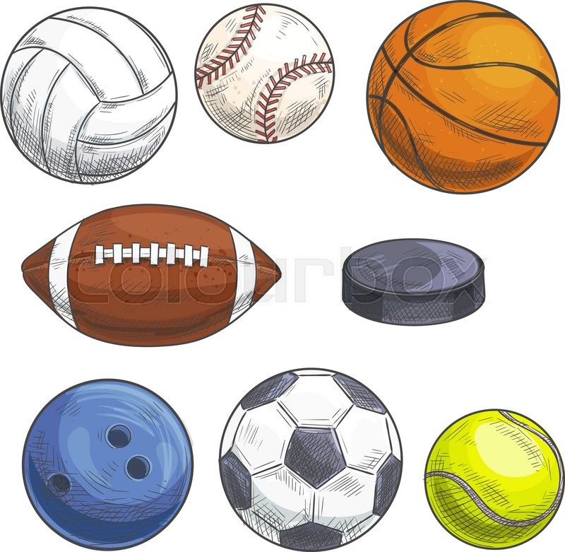 Sports Balls Drawing at GetDrawings Free download