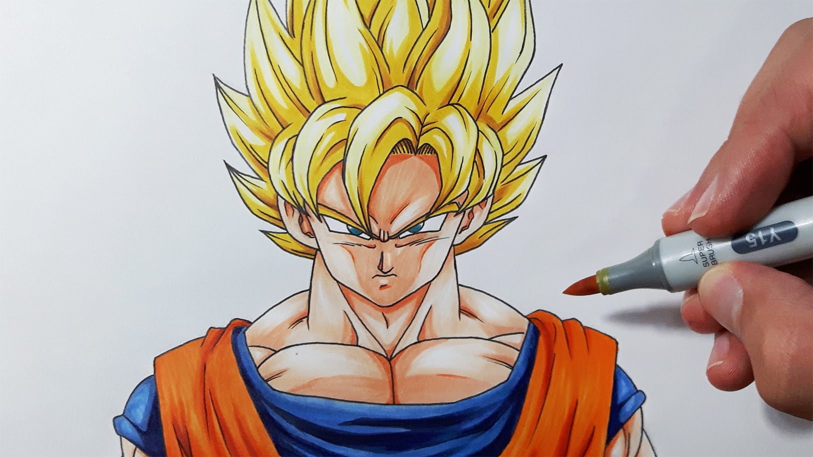 Goku Drawing Easy At Getdrawings Free Download