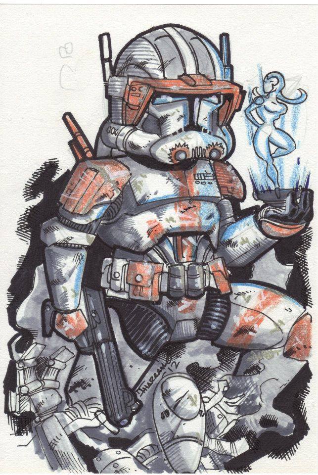 Star Wars Clone Trooper Drawing at GetDrawings Free download