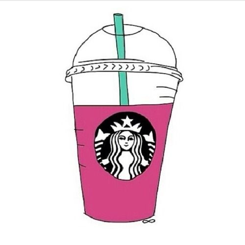 Cartoon Drawing Pictures Sketch Starbucks for Adult