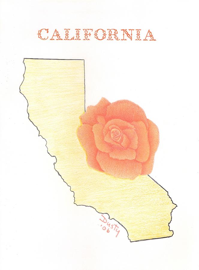 State Of California Drawing at GetDrawings Free download