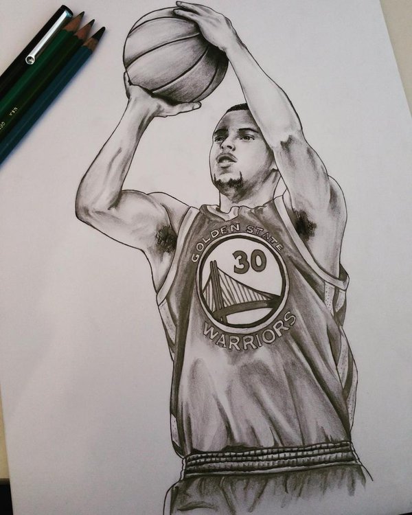 Stephen Curry Drawing at GetDrawings | Free download