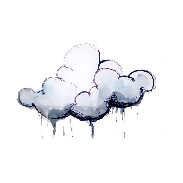 Storm Cloud Drawing at GetDrawings | Free download