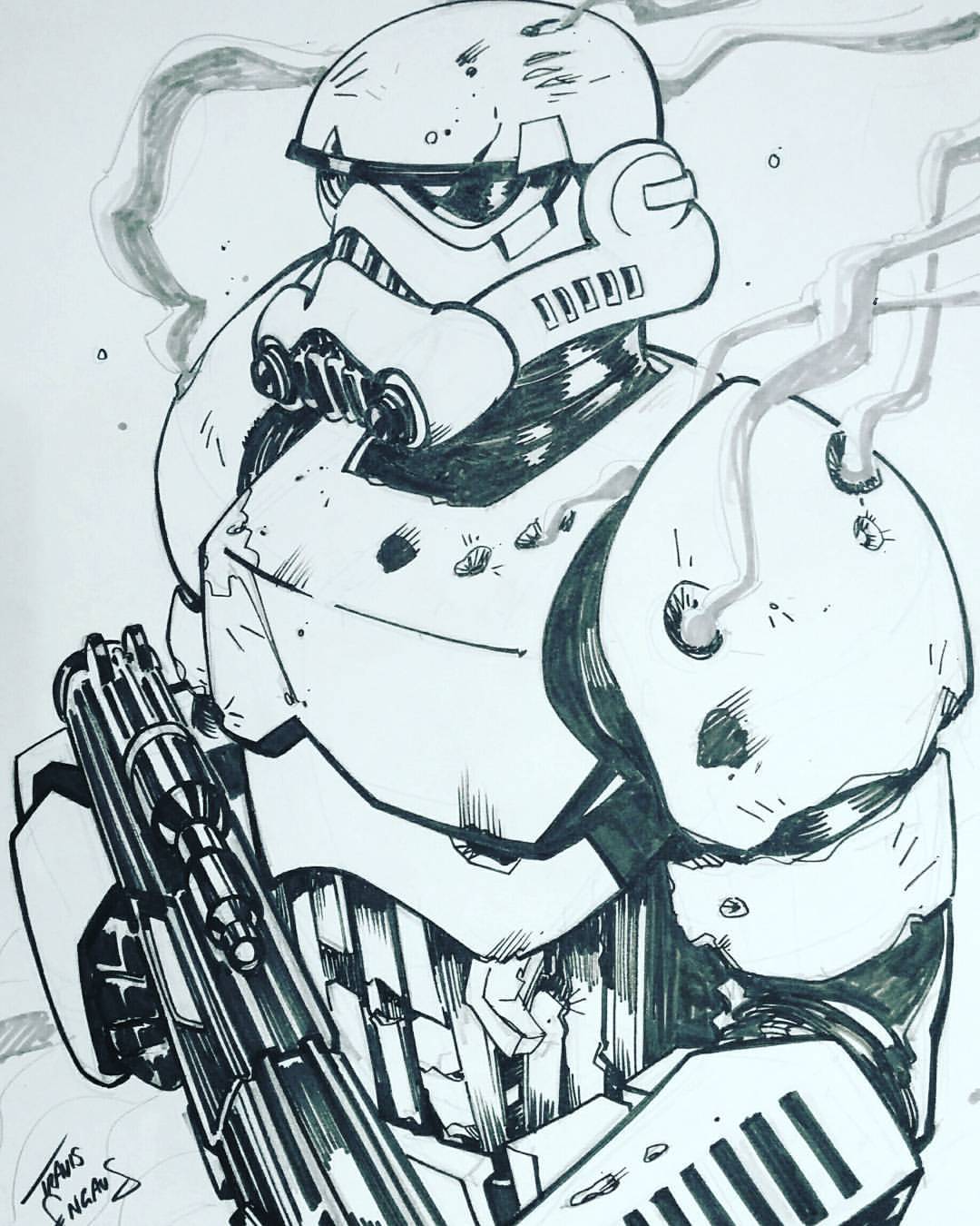 Stormtrooper Drawing At Getdrawings Free Download