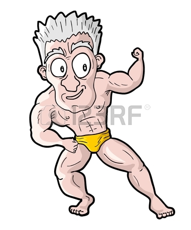 Strong Man Drawing at GetDrawings | Free download