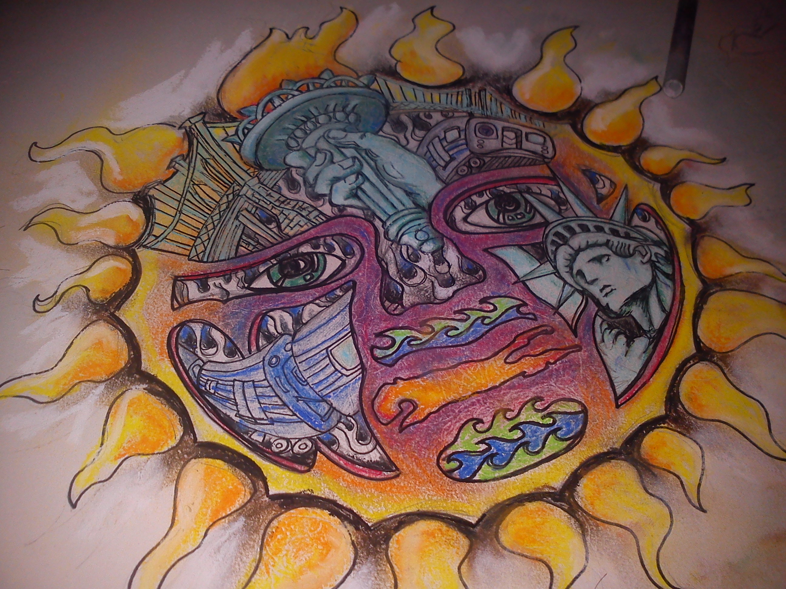 Sublime Sun Drawing at GetDrawings Free download