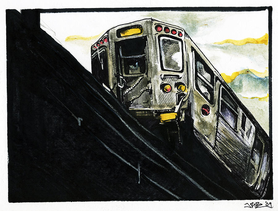 Subway Train Drawing at GetDrawings Free download