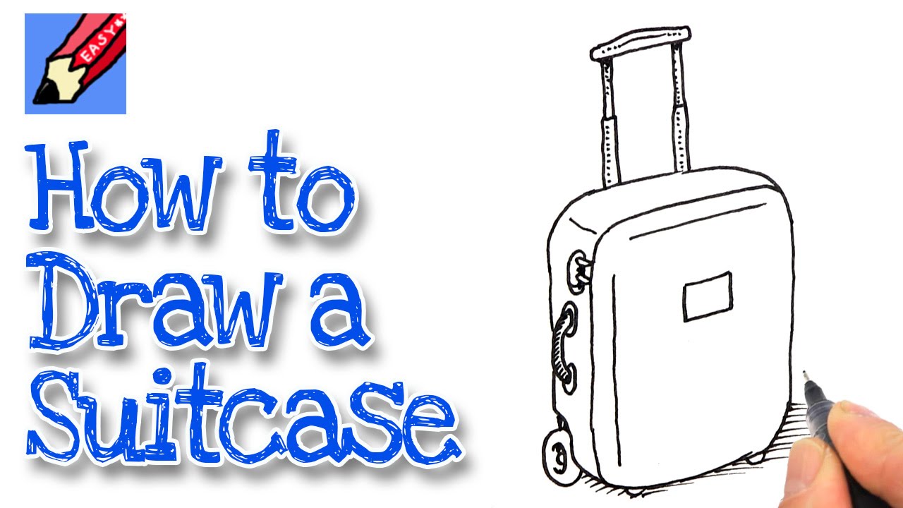 Suitcase Drawing at GetDrawings | Free download