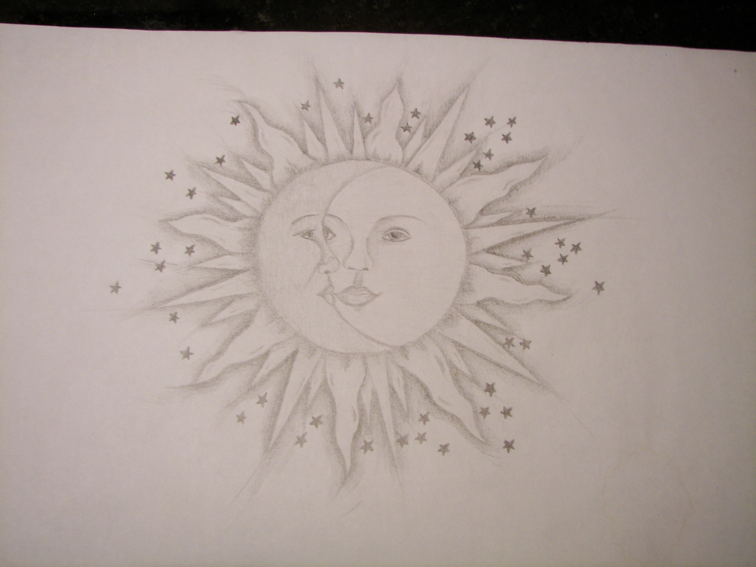 Sun Pencil Drawing at GetDrawings Free download