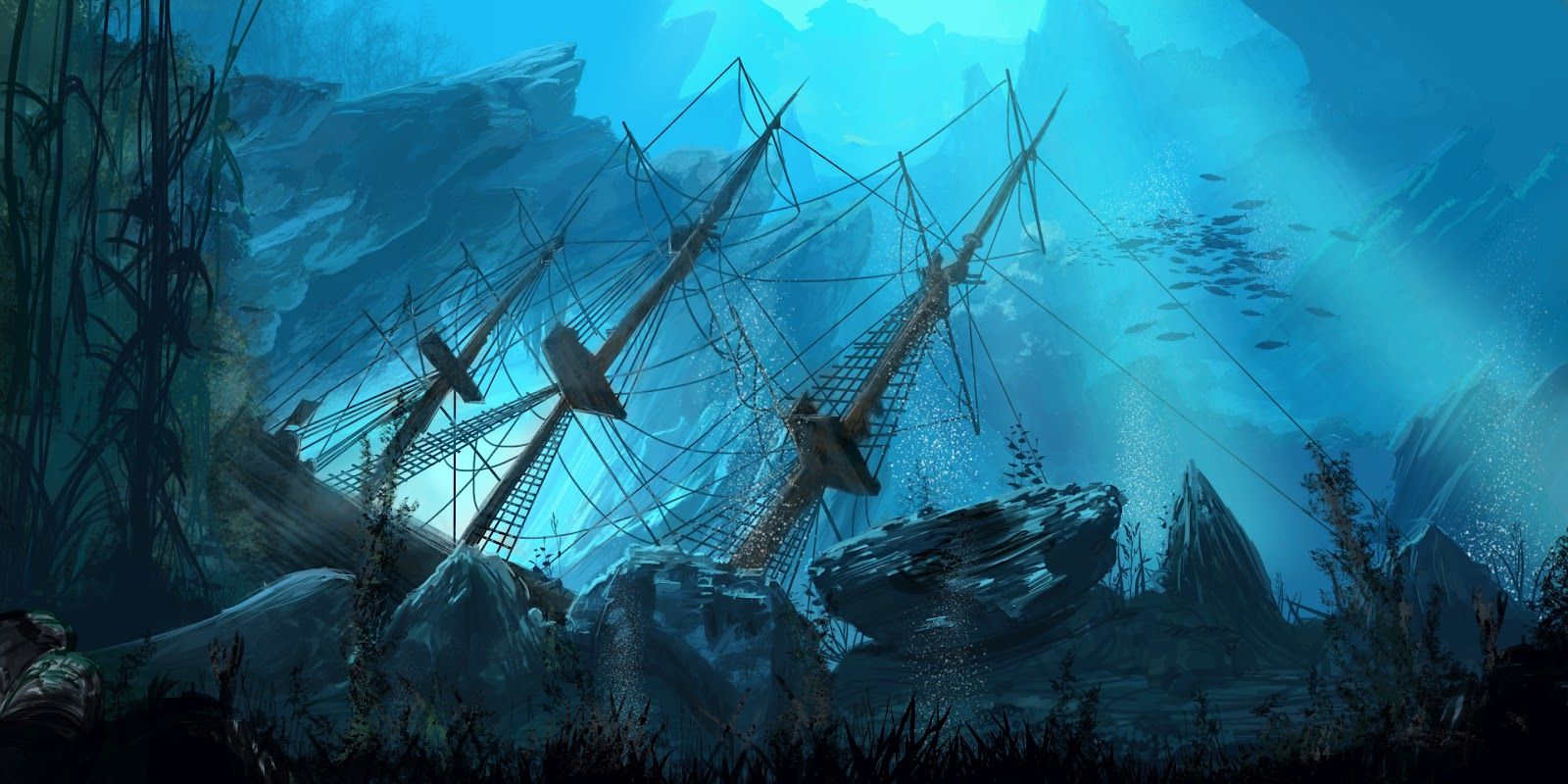 Sunken Pirate Ship Drawing at GetDrawings Free download