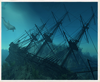 Sunken Ship Drawing at GetDrawings | Free download