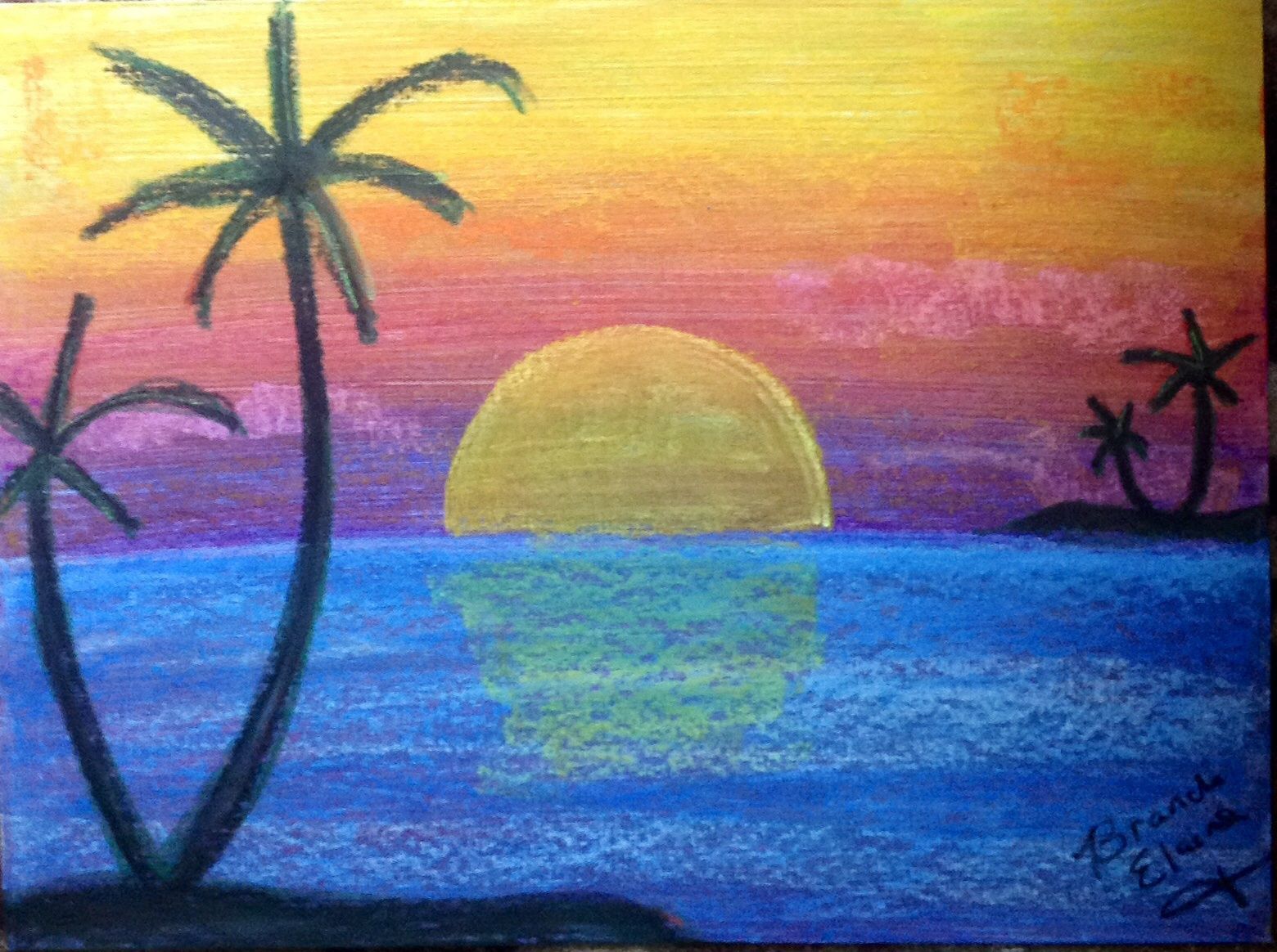 Sunset Drawing Oil Pastel At Getdrawings Free Download In this post i explore using oil pastels to create bright and bold landscapes or still lives as well as provide a few tips for beginners on how to use them. getdrawings com