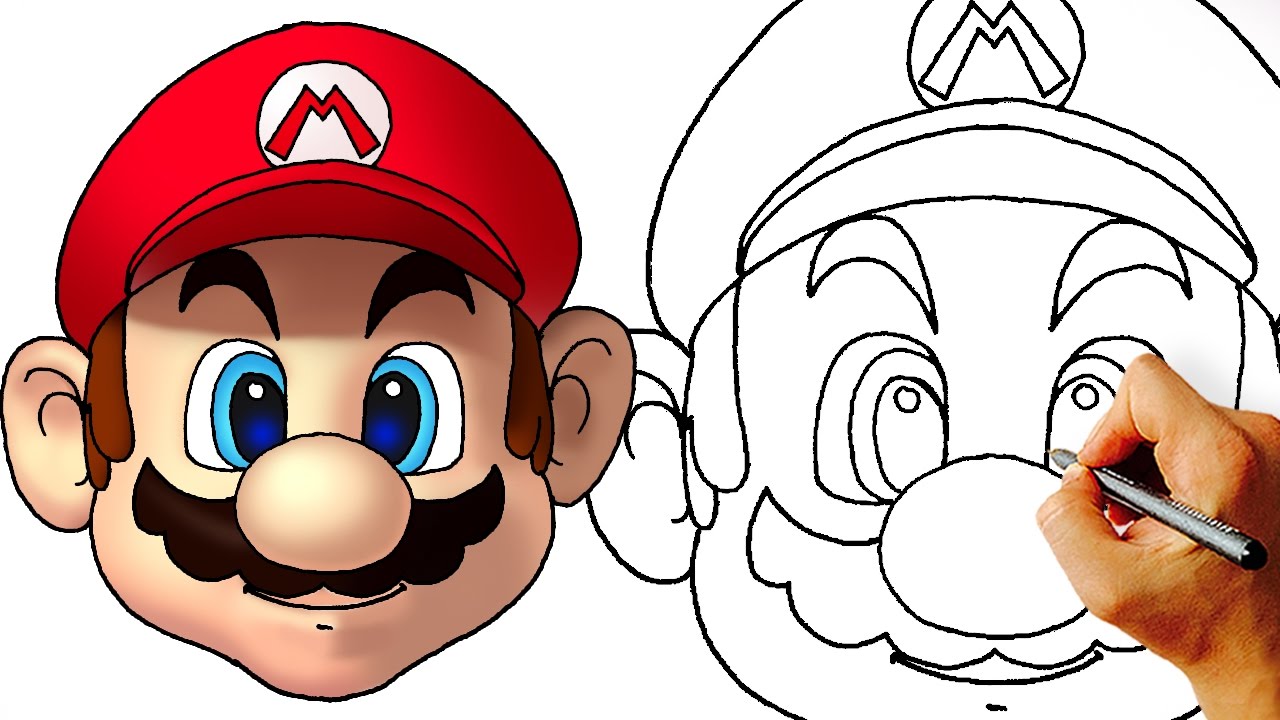 Super Mario Drawing at GetDrawings Free download