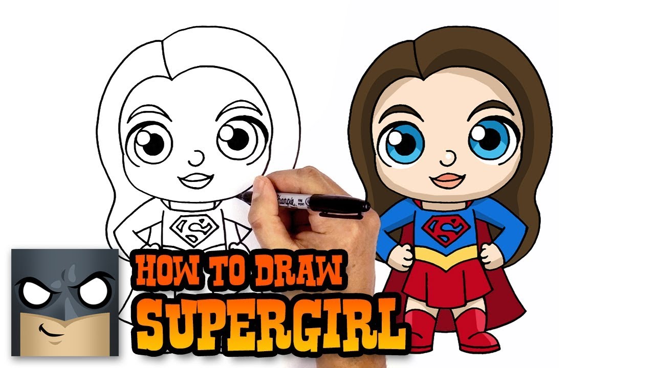  How To Draw Supergirl in the world Don t miss out 