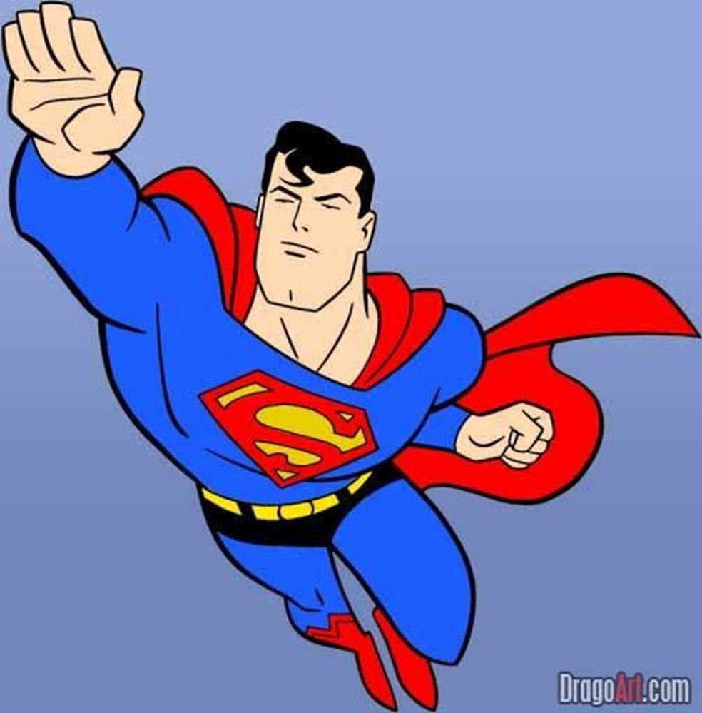 Superman Cartoon Drawing at GetDrawings Free download