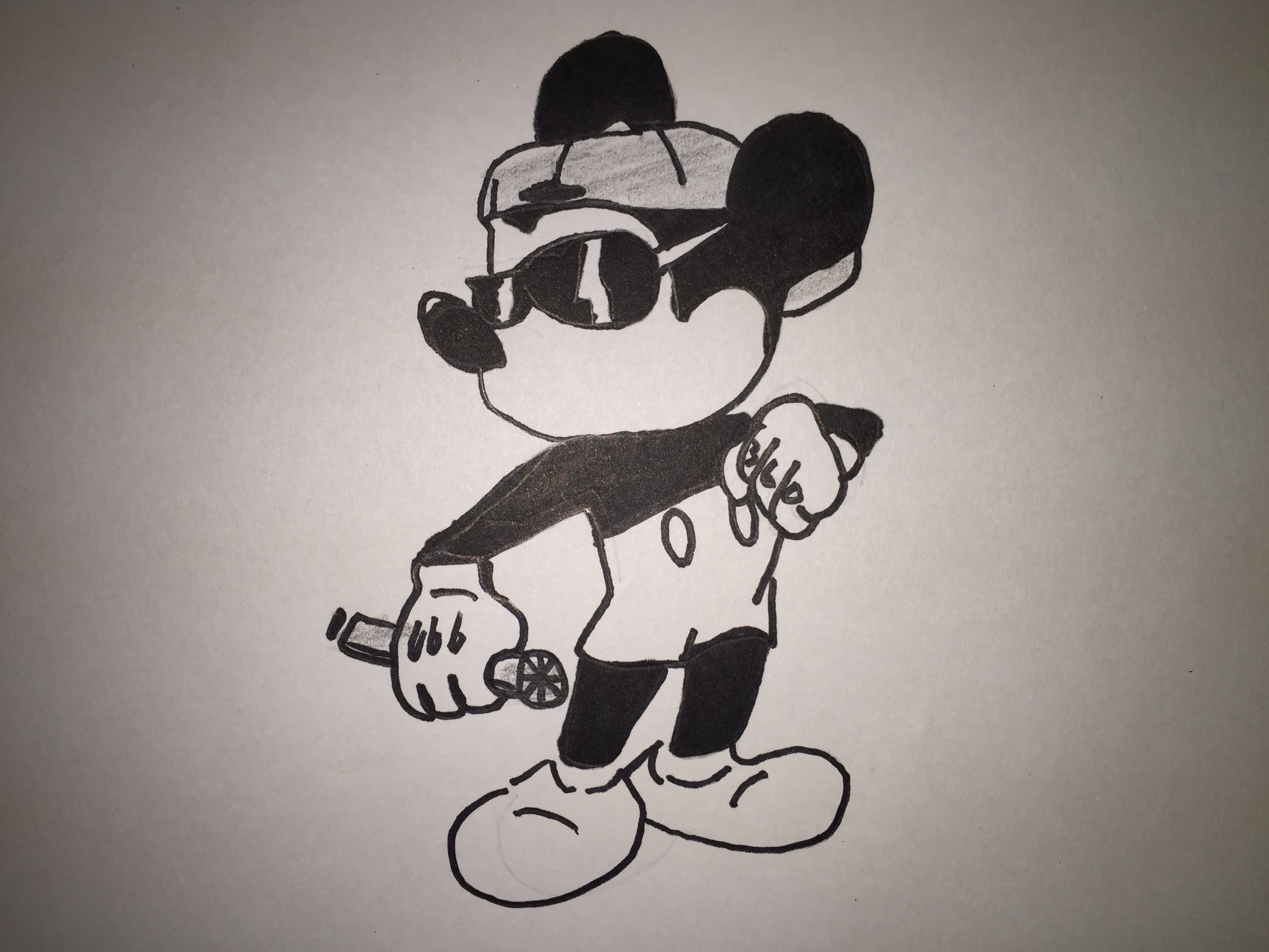 3264x2448 Mickey Mouse ) How To Draw A Swag Mickey Mouse! 