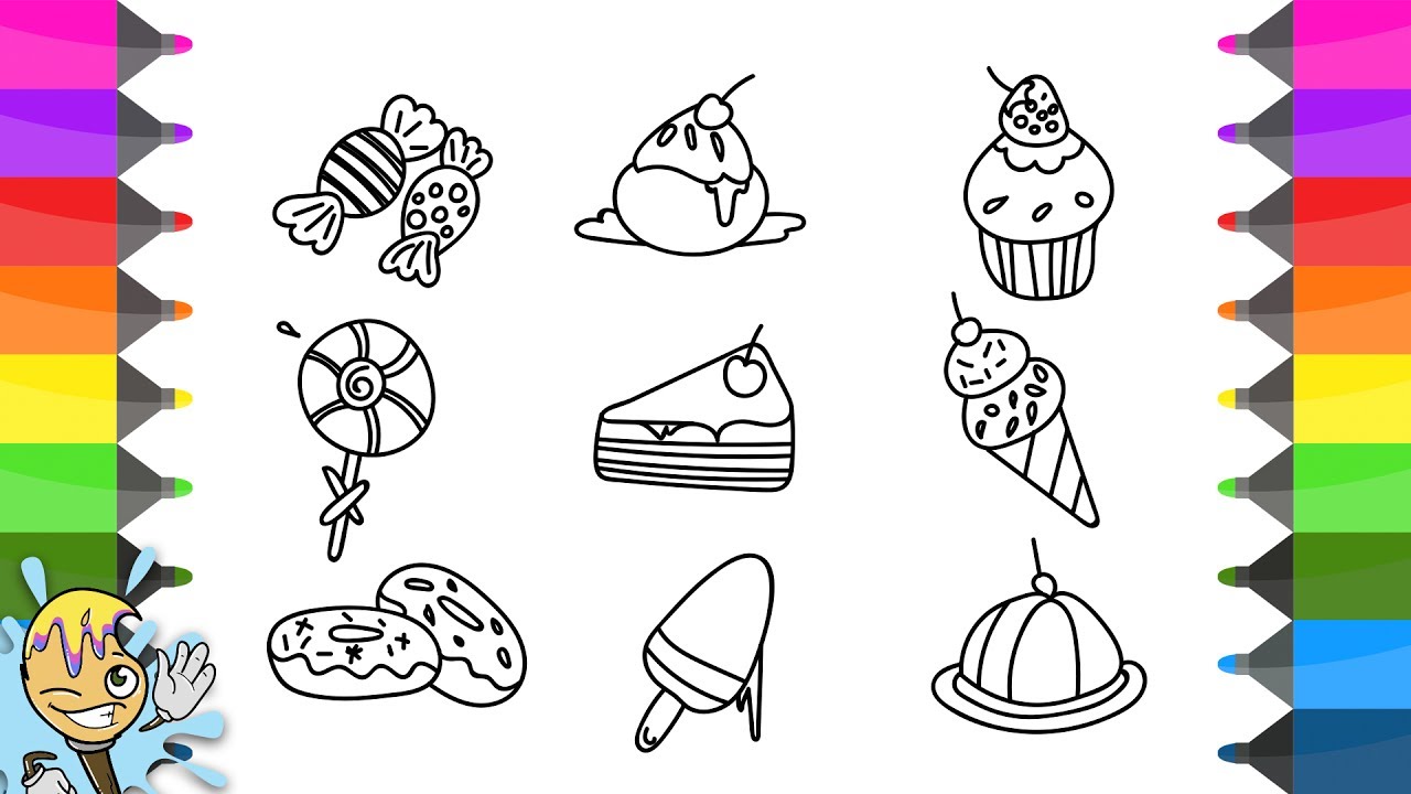 Sweets Drawing at GetDrawings | Free download