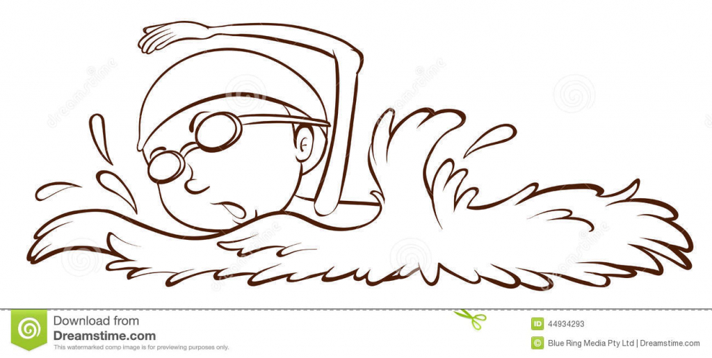 The best free Swimmer drawing images. Download from 60 free drawings of