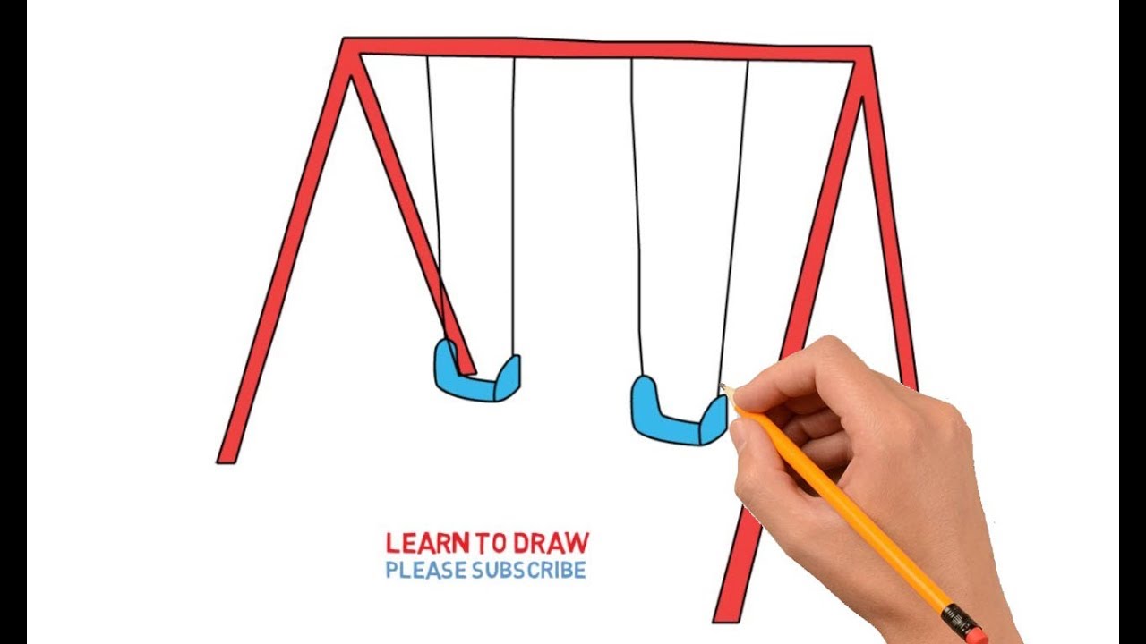 how to draw a swing