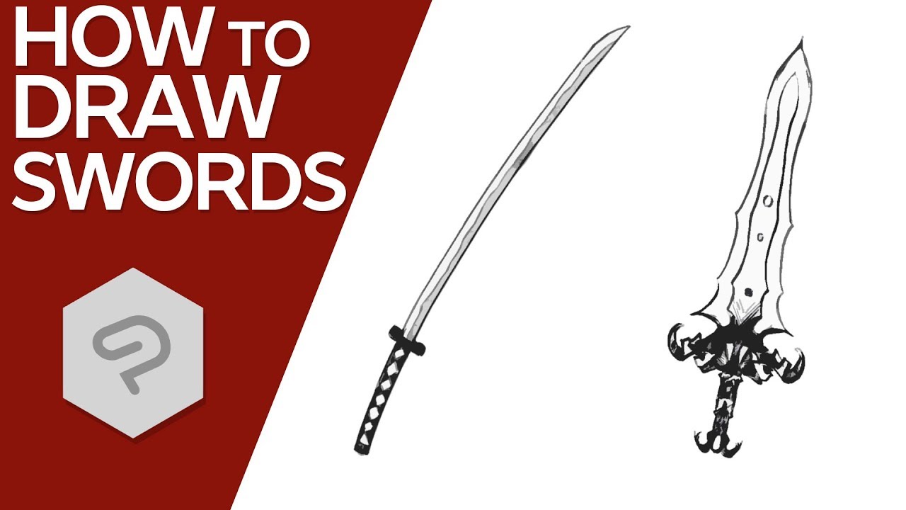 Swords Drawing at GetDrawings | Free download