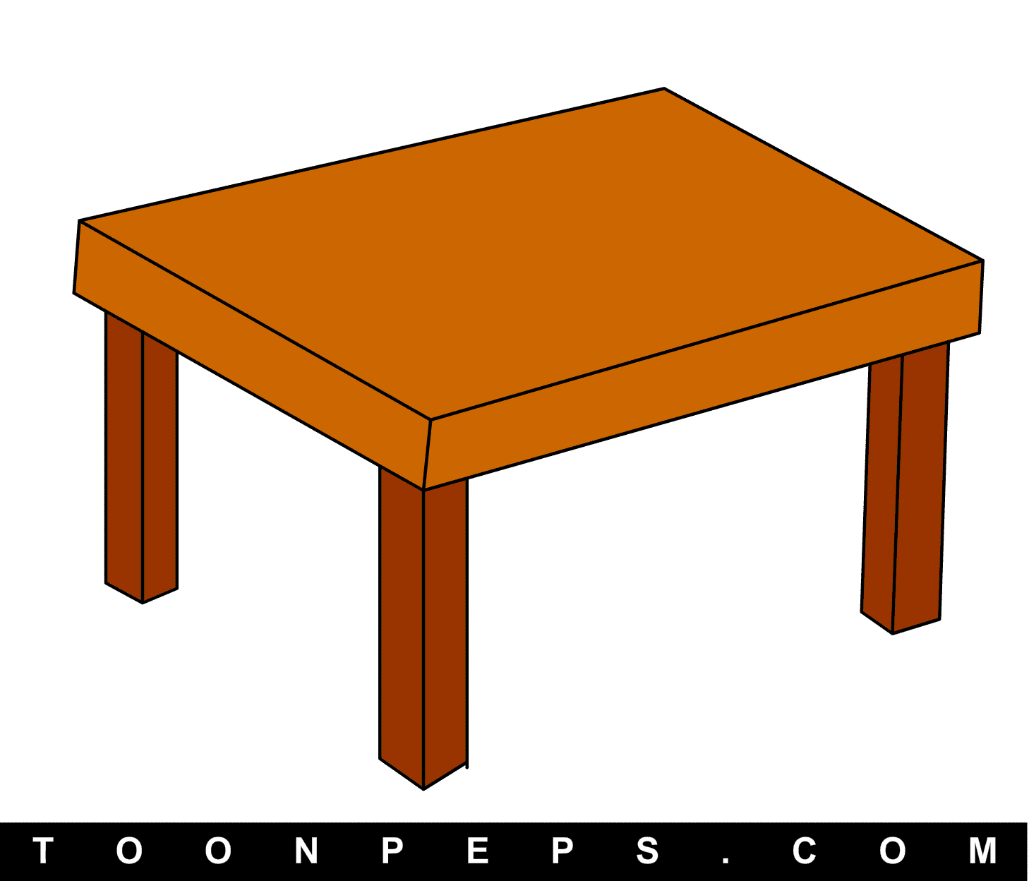 Table Drawing Images For Kids - Goimages World