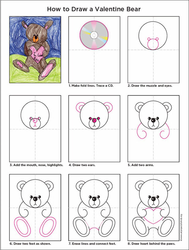 Teddy Bear Drawing Step By Step at GetDrawings Free download