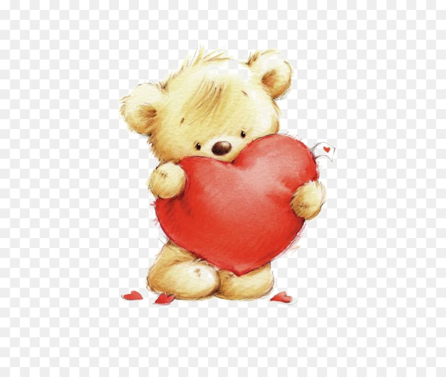 Teddy Bear Drawing With Heart at GetDrawings Free download