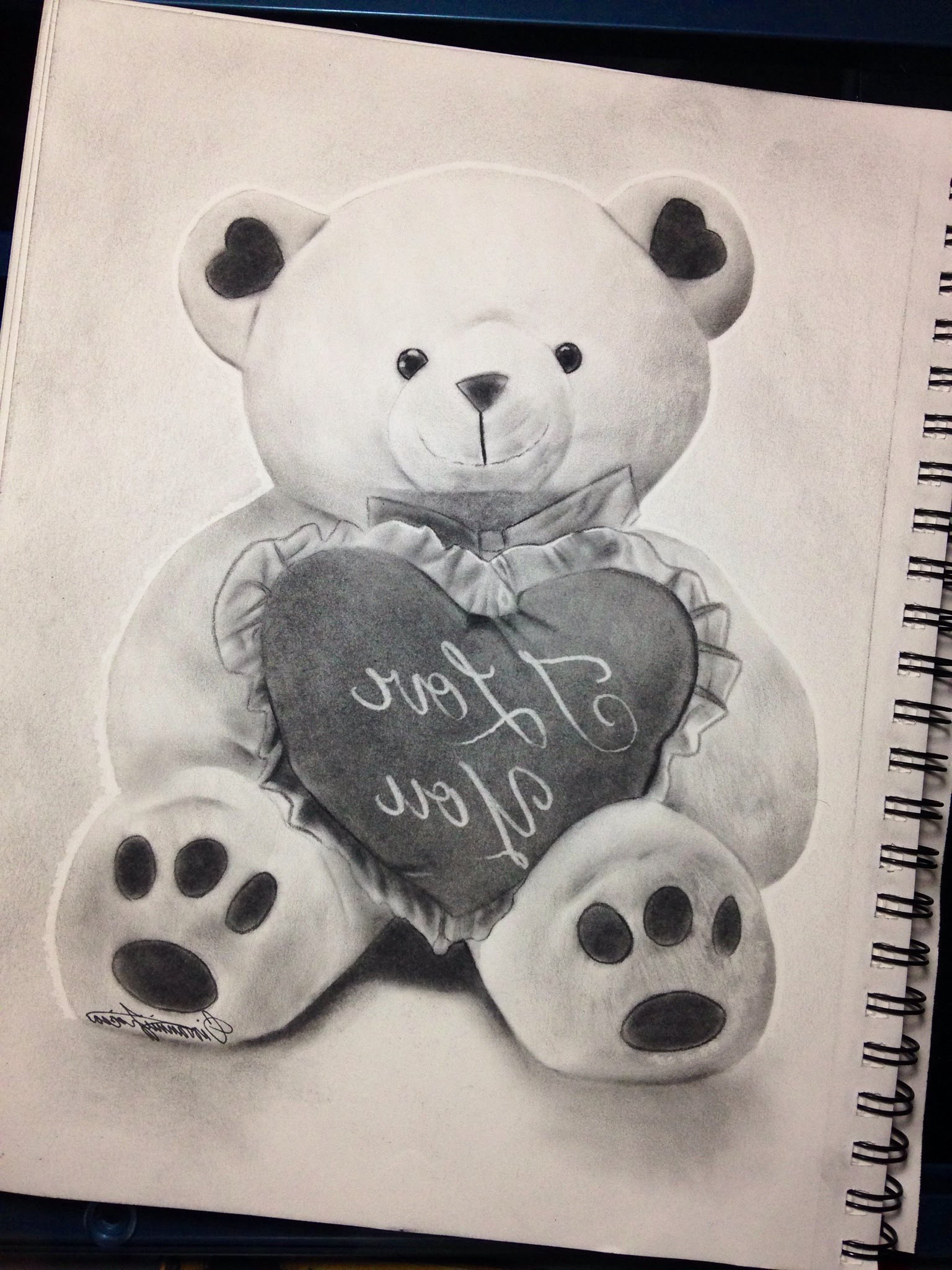 Teddy Bear Pencil Drawing at GetDrawings Free download