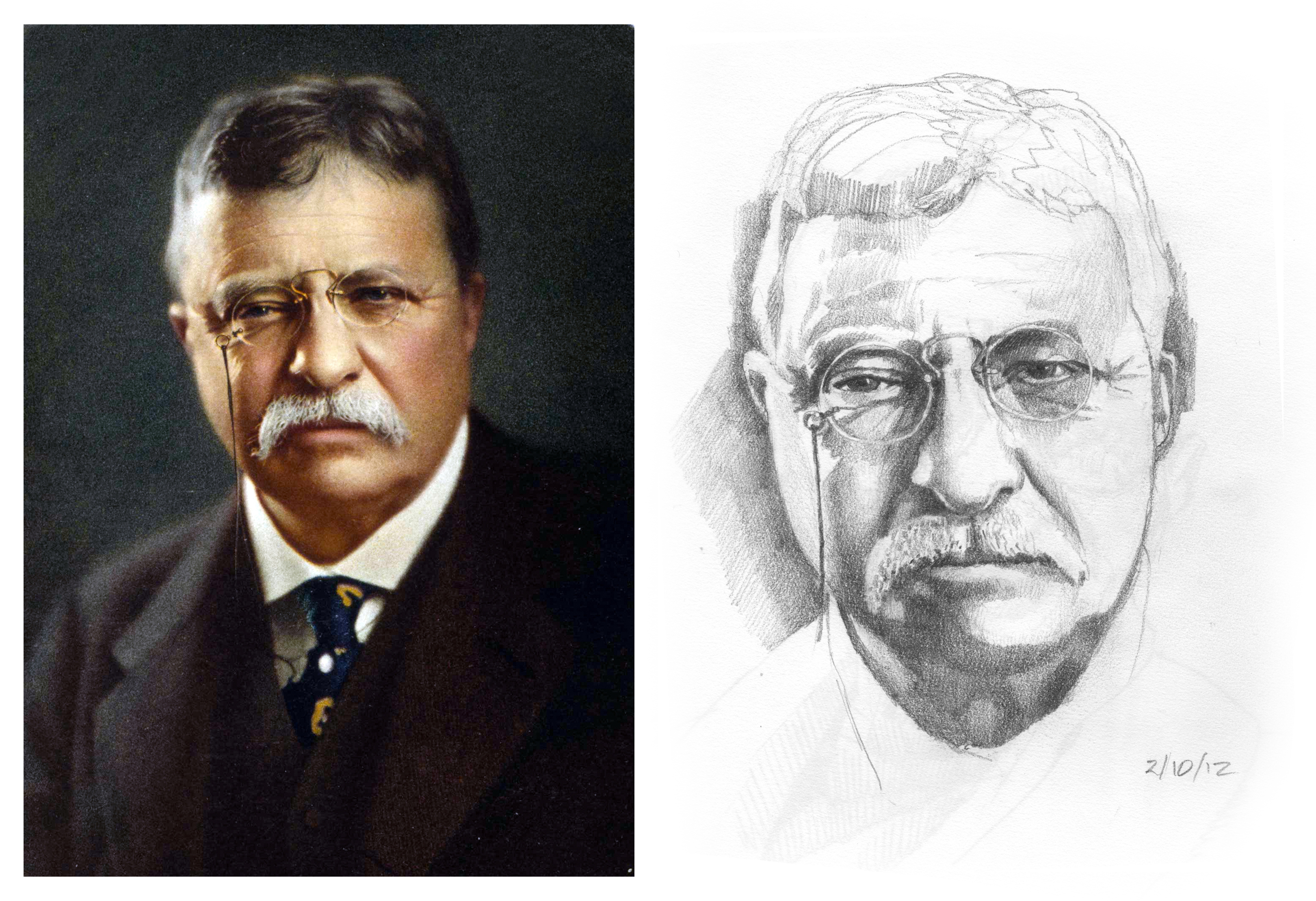 Teddy Roosevelt Drawing at GetDrawings Free download
