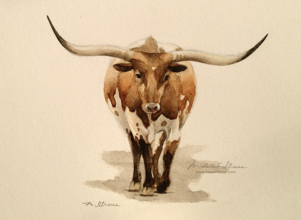 Texas Longhorn Drawing at GetDrawings Free download