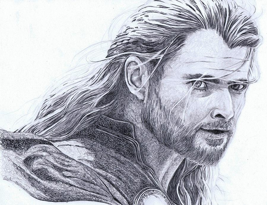 Thor Drawing at GetDrawings | Free download