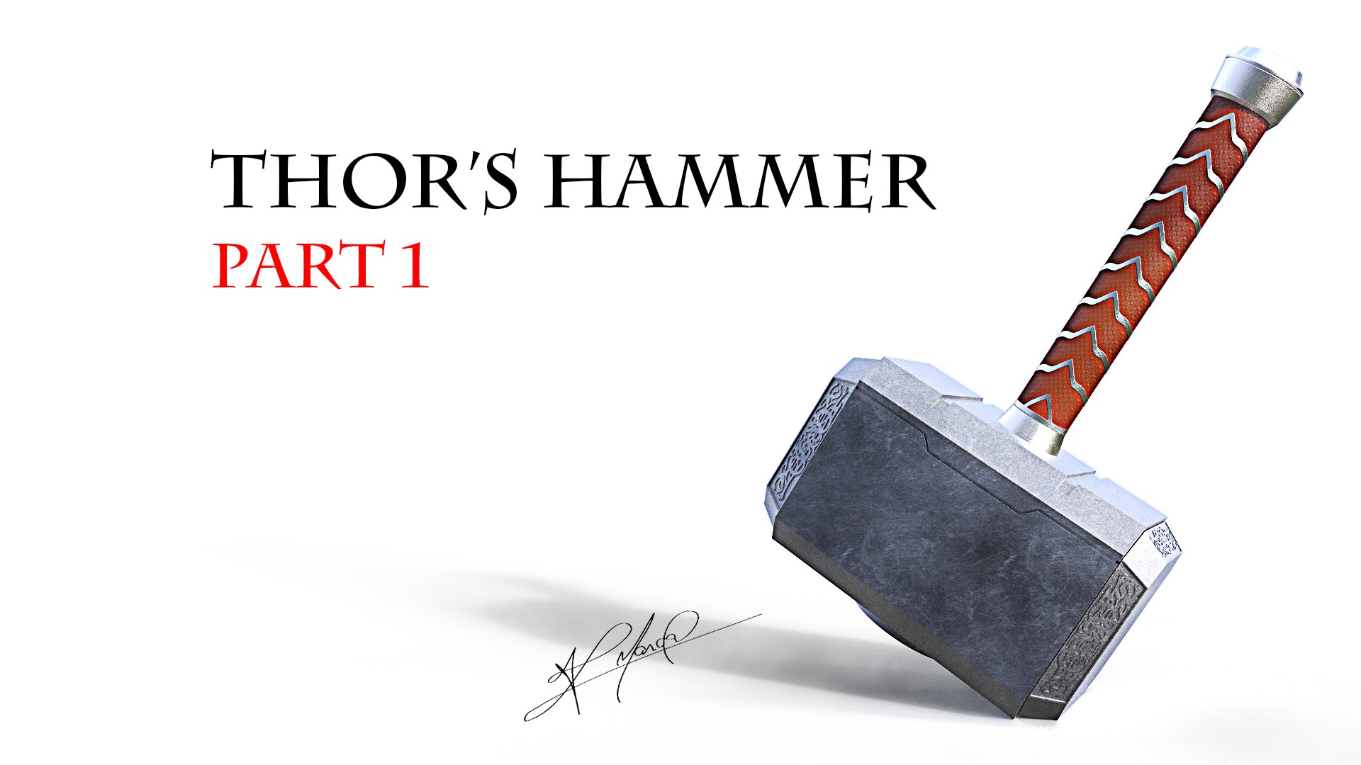 Thor Hammer Drawing at GetDrawings | Free download