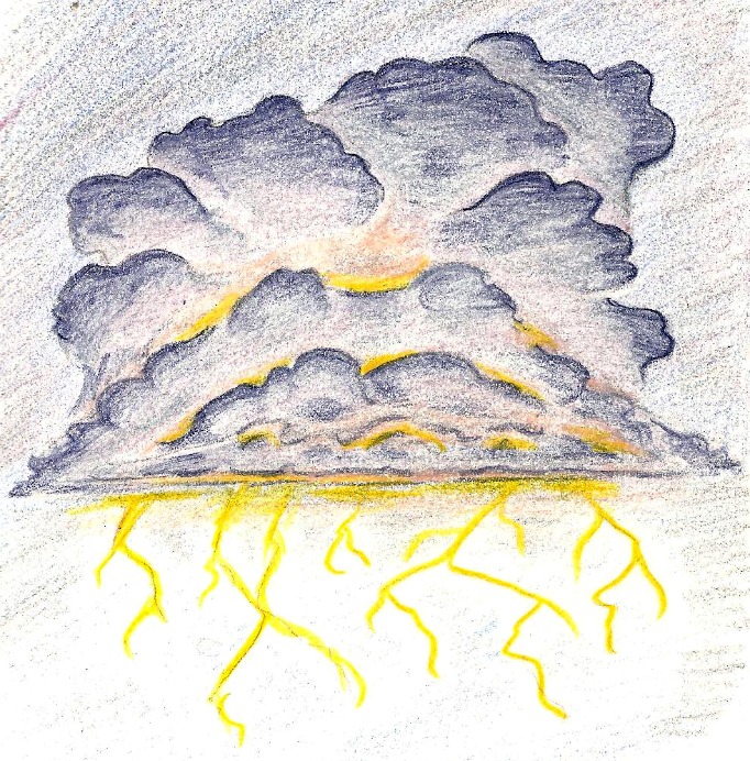 Thunderstorm Drawing at GetDrawings Free download