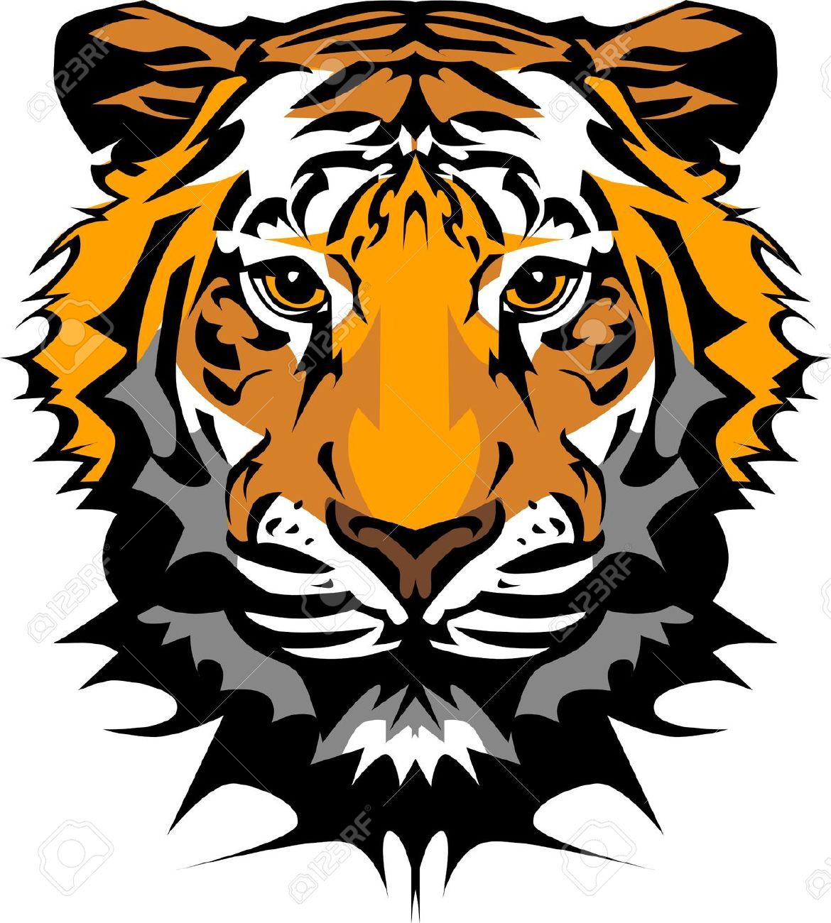 Tiger Head Drawing at GetDrawings Free download