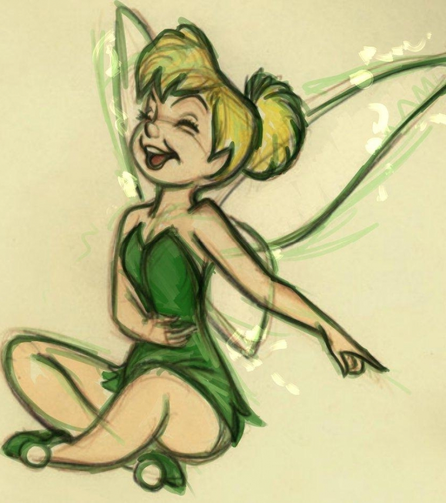 Tinker Bell Drawing at GetDrawings Free download