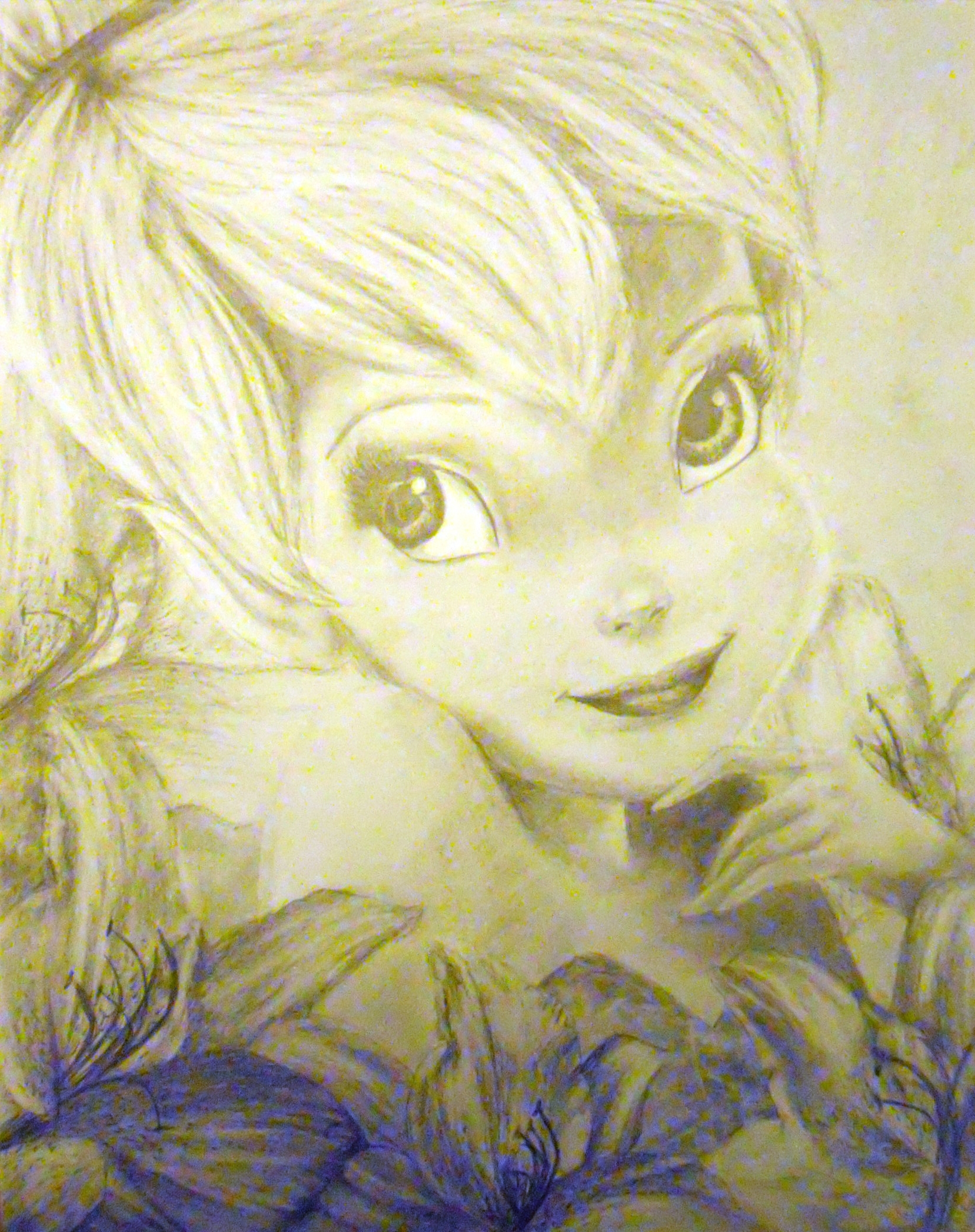 Tinkerbell Pencil Drawing at GetDrawings Free download