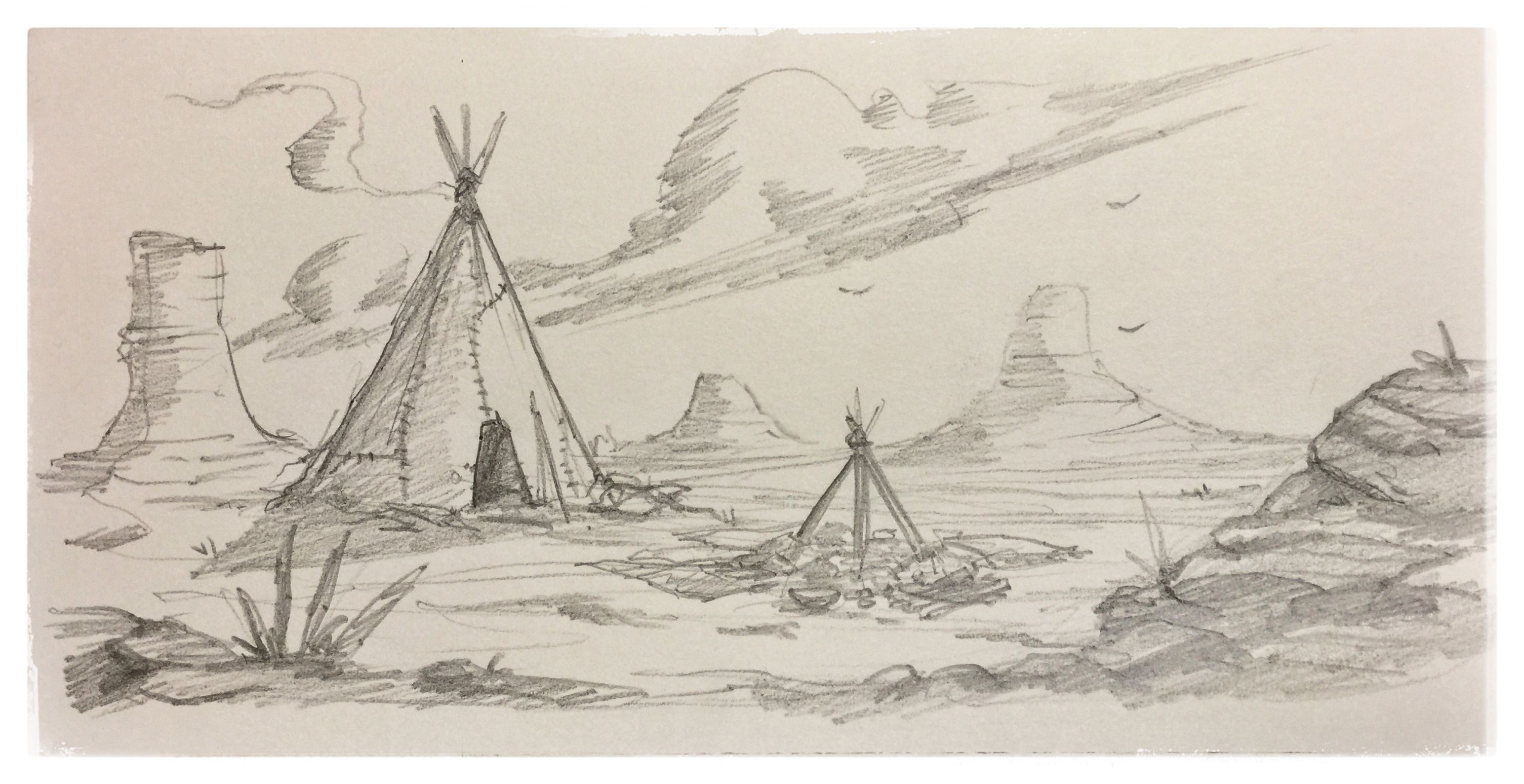 Tipi Drawing at GetDrawings | Free download