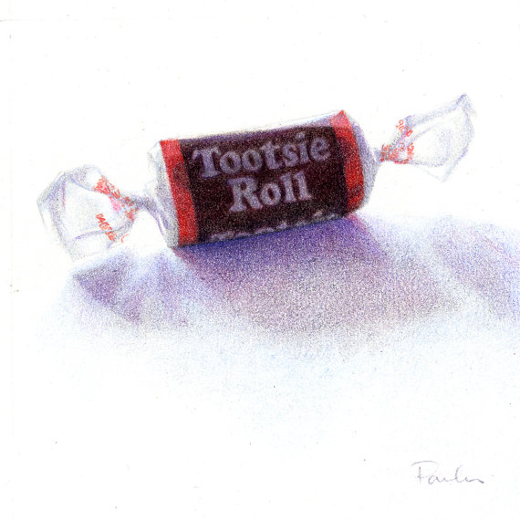 Tootsie Roll Drawing at GetDrawings Free download