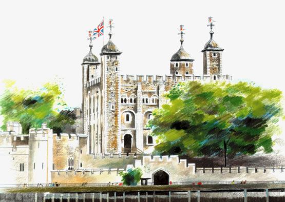 Tower of london рисунок